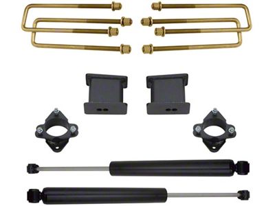 Max Trac 3-Inch Rear Suspension Lift Kit with Shocks (16-18 2WD Sierra 1500)