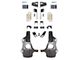 Max Trac Lowering Kit; 2-Inch Front / 4-Inch Rear (19-24 Sierra 1500 Denali)