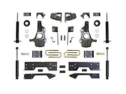 Max Trac Lowering Kit; 4-Inch Front / 6-Inch Rear (19-24 2WD Sierra 1500, Excluding Denali)