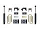Max Trac Rear Lowering Kit; 6-Inch (19-24 Sierra 1500, Excluding AT4 & Denali)