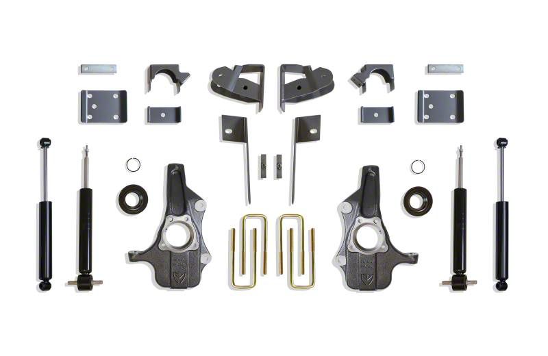 Max Trac Sierra 1500 Spindle Lowering Kit; 3-Inch Front / 5-Inch Rear ...