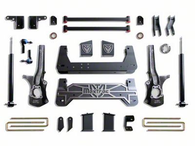 Max Trac 9 to 10-Inch Suspension Lift Kit (19-24 4WD Silverado 1500)