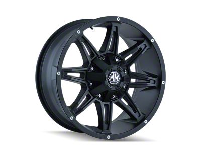 Mayhem Wheels Rampage Matte Black 5-Lug Wheel; 20x10; -25mm Offset (02-08 RAM 1500, Excluding Mega Cab)