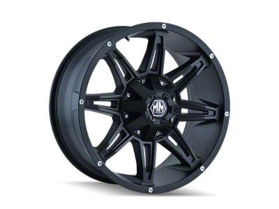 Mayhem Wheels Rampage Matte Black 5-Lug Wheel; 20x9; 0mm Offset (02-08 RAM 1500, Excluding Mega Cab)