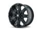 Mayhem Wheels Chaos Matte Black 5-Lug Wheel; 18x9; 18mm Offset (02-08 RAM 1500, Excluding Mega Cab)