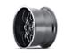 Mayhem Wheels Cogent Gloss Black Milled 5-Lug Wheel; 17x9; -12mm Offset (02-08 RAM 1500, Excluding Mega Cab)