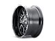 Mayhem Wheels Flywheel Gloss Black Milled 5-Lug Wheel; 20x10; -19mm Offset (02-08 RAM 1500, Excluding Mega Cab)