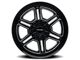 Mayhem Wheels Hermosa Gloss Black Milled 5-Lug Wheel; 20x10; -25mm Offset (02-08 RAM 1500, Excluding Mega Cab)