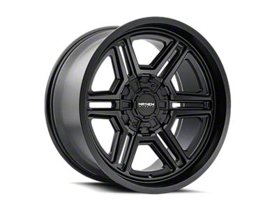 Mayhem Wheels Hermosa Matte Black 5-Lug Wheel; 20x10; -25mm Offset (02-08 RAM 1500, Excluding Mega Cab)