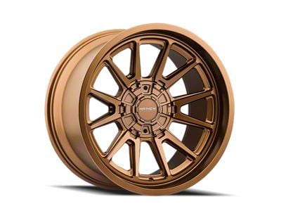 Mayhem Wheels Intrepid Satin Bronze 5-Lug Wheel; 18x9; -12mm Offset (02-08 RAM 1500, Excluding Mega Cab)