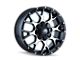 Mayhem Wheels Warrior Gloss Black Machined 5-Lug Wheel; 17x9; 18mm Offset (02-08 RAM 1500, Excluding Mega Cab)