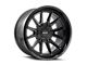 Mayhem Wheels Intrepid Gloss Black 6-Lug Wheel; 18x9; -12mm Offset (07-13 Sierra 1500)