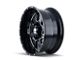 Mayhem Wheels Monstir Gloss Black Milled 6-Lug Wheel; 22x10; -19mm Offset (07-13 Sierra 1500)