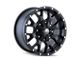 Mayhem Wheels Warrior Matte Black 6-Lug Wheel; 18x9; 18mm Offset (07-13 Sierra 1500)