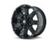 Mayhem Wheels Chaos Matte Black 5-Lug Wheel; 18x9; 18mm Offset (09-18 RAM 1500)