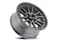 Mayhem Wheels Compass Satin Gunmetal 5-Lug Wheel; 20x9; 0mm Offset (09-18 RAM 1500)