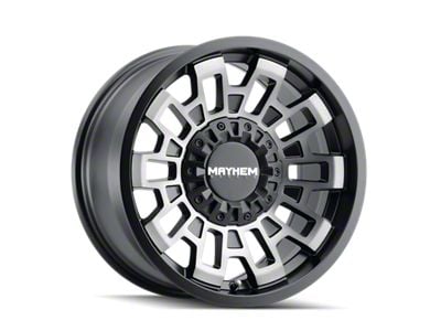 Mayhem Wheels Cortex Matte Black Machined 5-Lug Wheel; 20x10; -19mm Offset (09-18 RAM 1500)