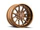 Mayhem Wheels Intrepid Satin Bronze 5-Lug Wheel; 18x9; -12mm Offset (09-18 RAM 1500)