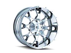 Mayhem Wheels Warrior Chrome 8-Lug Wheel; 20x10; -25mm Offset (11-16 F-350 Super Duty SRW)