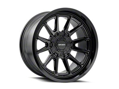 Mayhem Wheels Intrepid Gloss Black 6-Lug Wheel; 18x9; -12mm Offset (14-18 Silverado 1500)