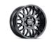 Mayhem Wheels Tripwire Gloss Black Milled 6-Lug Wheel; 20x10; -19mm Offset (14-18 Silverado 1500)