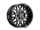 Mayhem Wheels Tripwire Gloss Black Milled with Prism Red 6-Lug Wheel; 20x9; 18mm Offset (15-20 Tahoe)