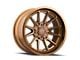 Mayhem Wheels Intrepid Satin Bronze 5-Lug Wheel; 18x9; -12mm Offset (94-01 RAM 1500)