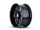 Mayhem Wheels Monstir Gloss Black Milled 6-Lug Wheel; 22x10; -19mm Offset (19-24 RAM 1500)