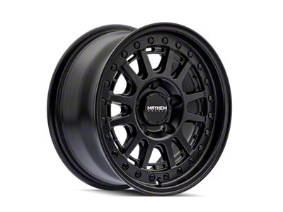 Mayhem Wheels Compass Matte Black 8-Lug Wheel; 18x9; 18mm Offset (01-06 Sierra 2500 HD)