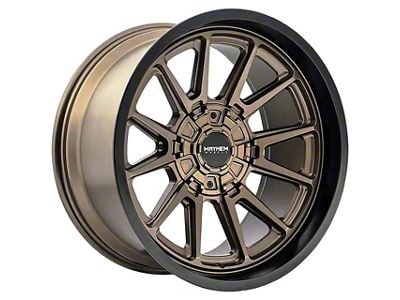 Mayhem Wheels Intrepid Matte Bronze 8-Lug Wheel; 18x9; -12mm Offset (01-06 Sierra 2500 HD)