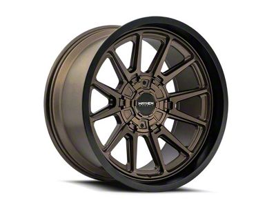 Mayhem Wheels Intrepid Matte Bronze 8-Lug Wheel; 20x9; 0mm Offset (01-06 Sierra 2500 HD)