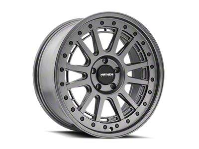 Mayhem Wheels Compass Matte Gunmetal 8-Lug Wheel; 20x9; 18mm Offset (01-06 Silverado 2500 HD)