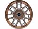 Mayhem Wheels Ordinance Matte Bronze Milled 5-Lug Wheel; 20x9; 0mm Offset (02-08 RAM 1500, Excluding Mega Cab)