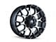 Mayhem Wheels Warrior Gloss Black Machined 8-Lug Wheel; 17x9; -12mm Offset (03-09 RAM 2500)