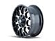 Mayhem Wheels Warrior Gloss Black Machined 8-Lug Wheel; 17x9; -12mm Offset (03-09 RAM 2500)