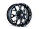 Mayhem Wheels Warrior Gloss Black Milled 6-Lug Wheel; 20x9; -8mm Offset (04-08 F-150)