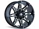 Mayhem Wheels Rampage Gloss Black Milled 6-Lug Wheel; 17x9; 13mm Offset (07-13 Sierra 1500)