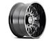 Mayhem Wheels Utopia Gloss Black Milled 6-Lug Wheel; 20x9; 18mm Offset (07-13 Sierra 1500)