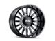 Mayhem Wheels Utopia Gloss Black Milled 6-Lug Wheel; 22x12; -44mm Offset (07-13 Sierra 1500)