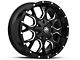 Mayhem Wheels Warrior Black Milled 6-Lug Wheel; 20x10; -25mm Offset (07-13 Sierra 1500)