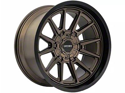 Mayhem Wheels Intrepid Matte Bronze 8-Lug Wheel; 18x9; -12mm Offset (11-14 Sierra 2500 HD)