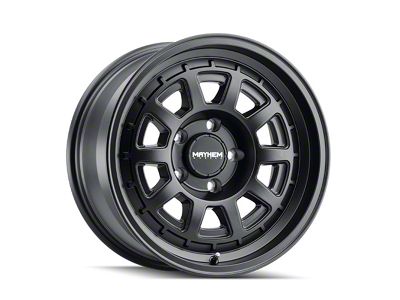 Mayhem Wheels Voyager Matte Black 8-Lug Wheel; 18x9; 0mm Offset (11-14 Sierra 2500 HD)