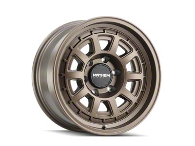 Mayhem Wheels Voyager Satin Dark Bronze 8-Lug Wheel; 18x9; 0mm Offset (11-14 Sierra 2500 HD)