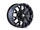 Mayhem Wheels Warrior Matte Black 8-Lug Wheel; 17x9; 18mm Offset (11-14 Sierra 2500 HD)