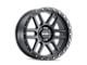 Mayhem Wheels Delta Matte Black 6-Lug Wheel; 20x9; 0mm Offset (07-13 Silverado 1500)