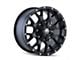 Mayhem Wheels Warrior Matte Black 8-Lug Wheel; 20x9; 18mm Offset (11-14 Silverado 2500 HD)