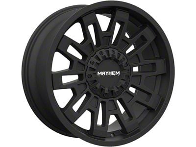 Mayhem Wheels Cortex Matte Black 6-Lug Wheel; 20x10; -19mm Offset (07-14 Yukon)