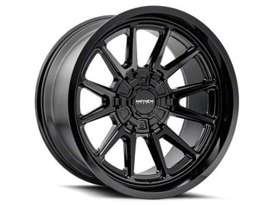 Mayhem Wheels Intrepid Gloss Black 6-Lug Wheel; 20x10; -24mm Offset (07-14 Yukon)