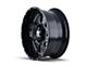 Mayhem Wheels Monstir Gloss Black Milled 6-Lug Wheel; 18x9; 0mm Offset (07-14 Yukon)