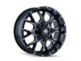 Mayhem Wheels Warrior Black Milled 6-Lug Wheel; 20x9; 0mm Offset (07-14 Yukon)